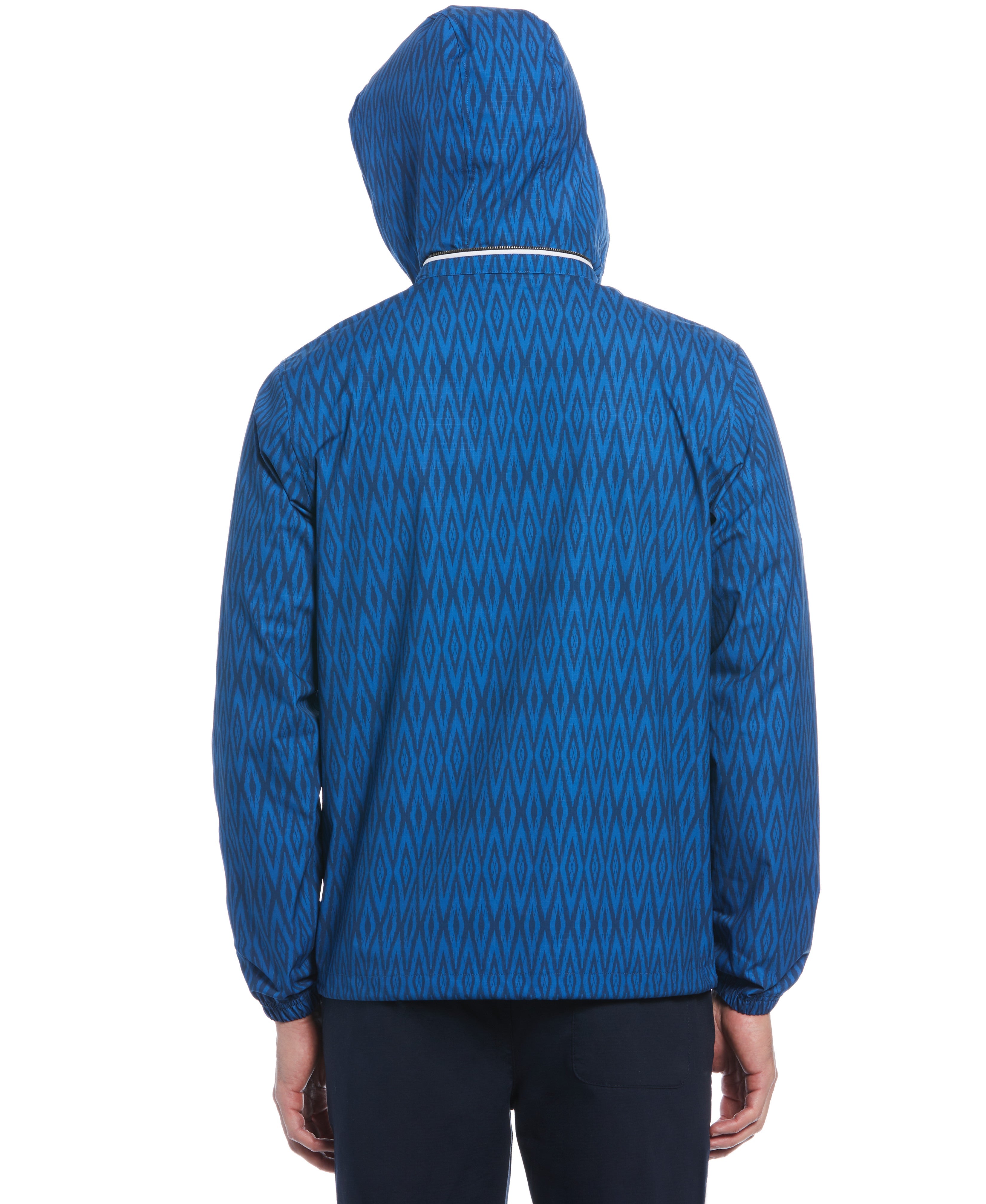 All-Over Diamond Print Ratner Jacket