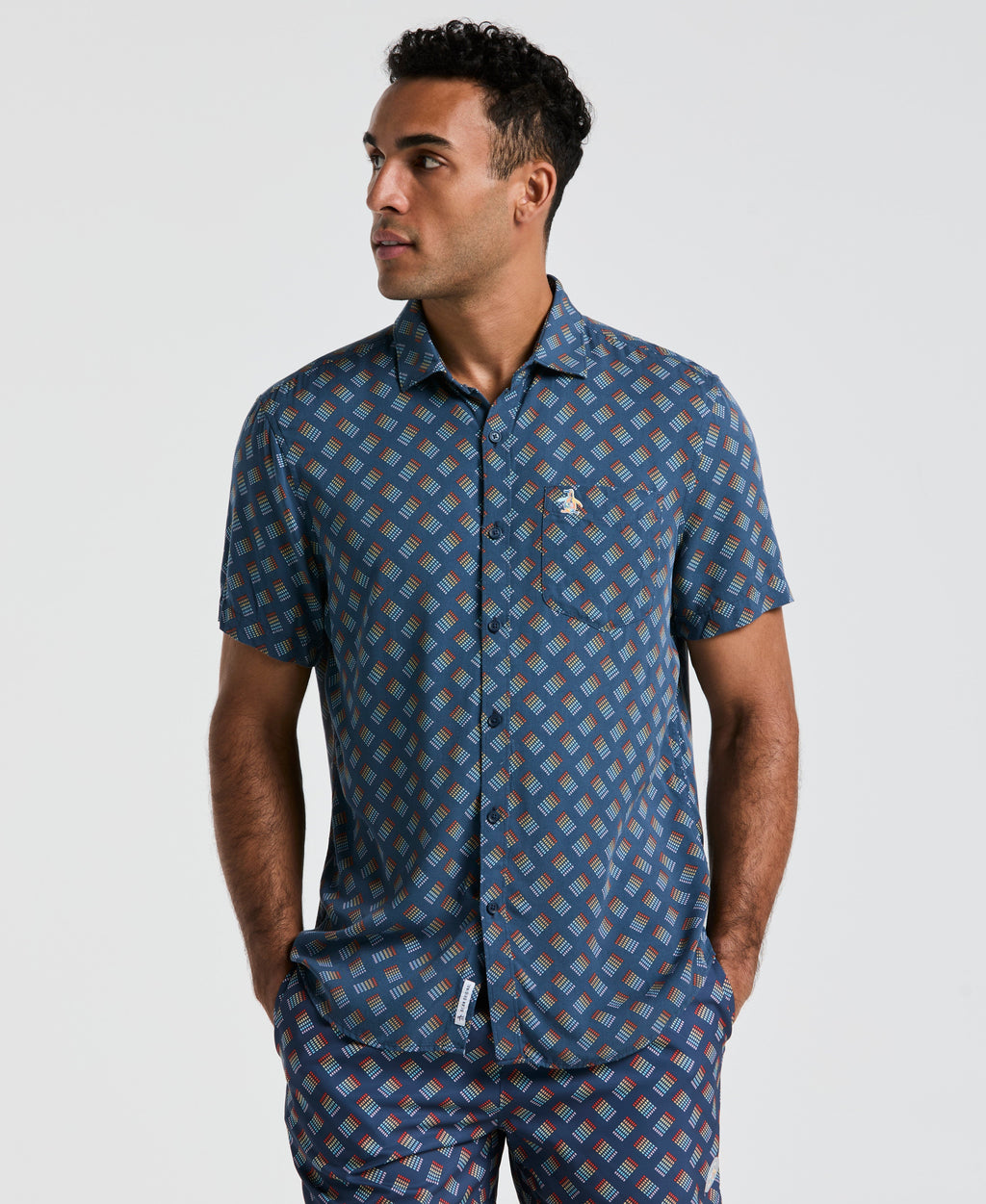 EcoVero™ All-Over Stripe Pride Shirt