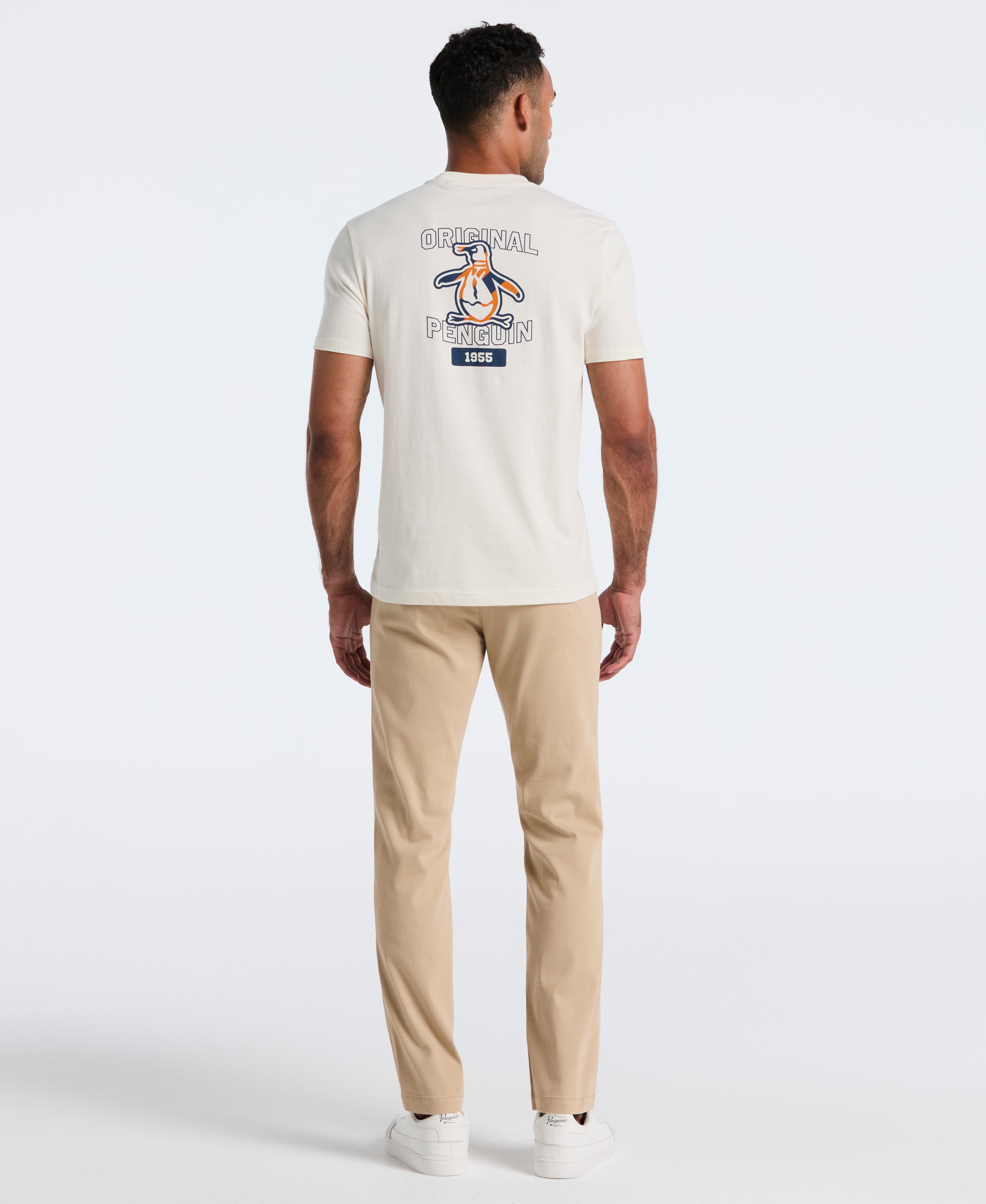 Flat Front Microsanded Chino Pant
