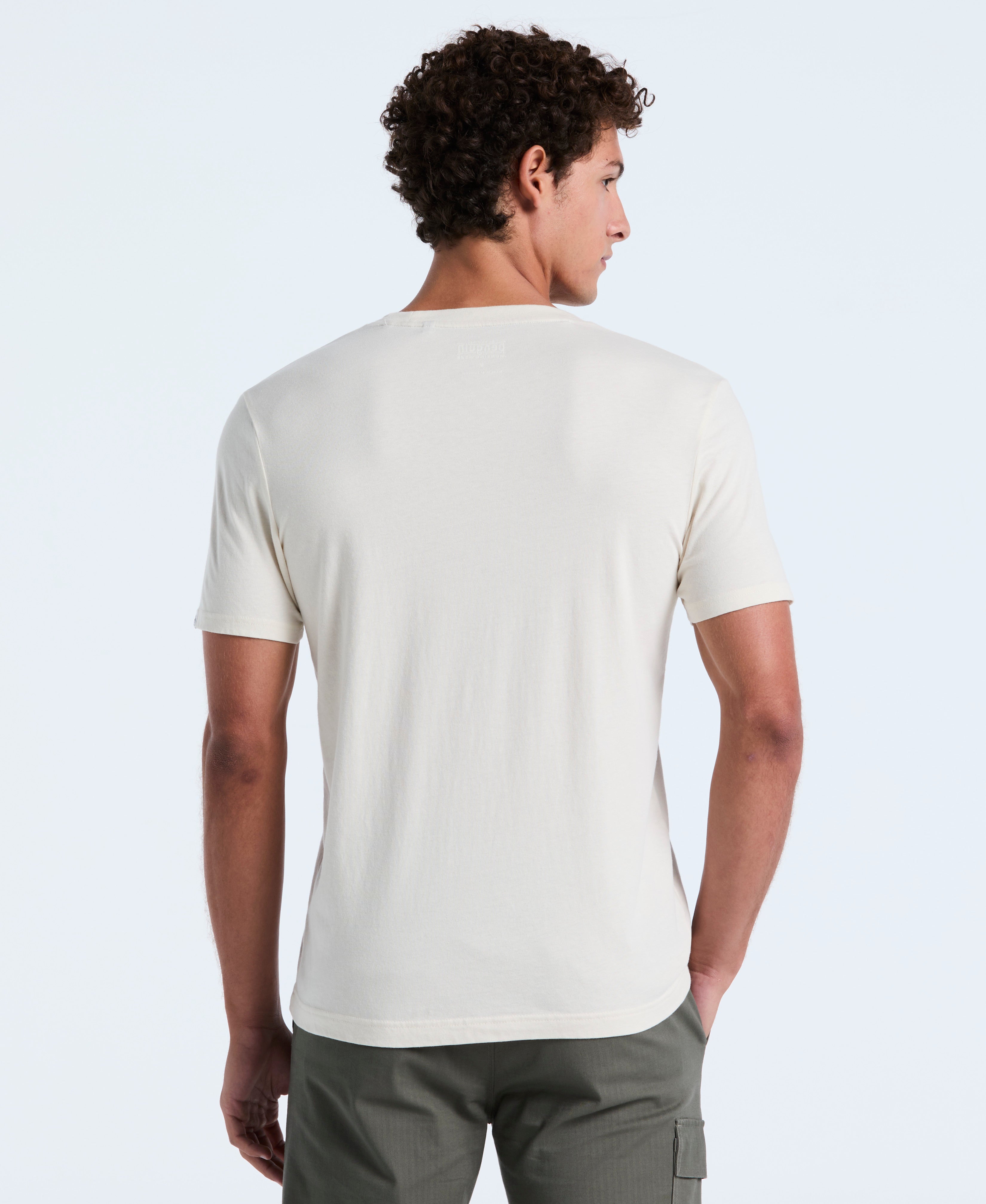 Flocked Martini Graphic Tee