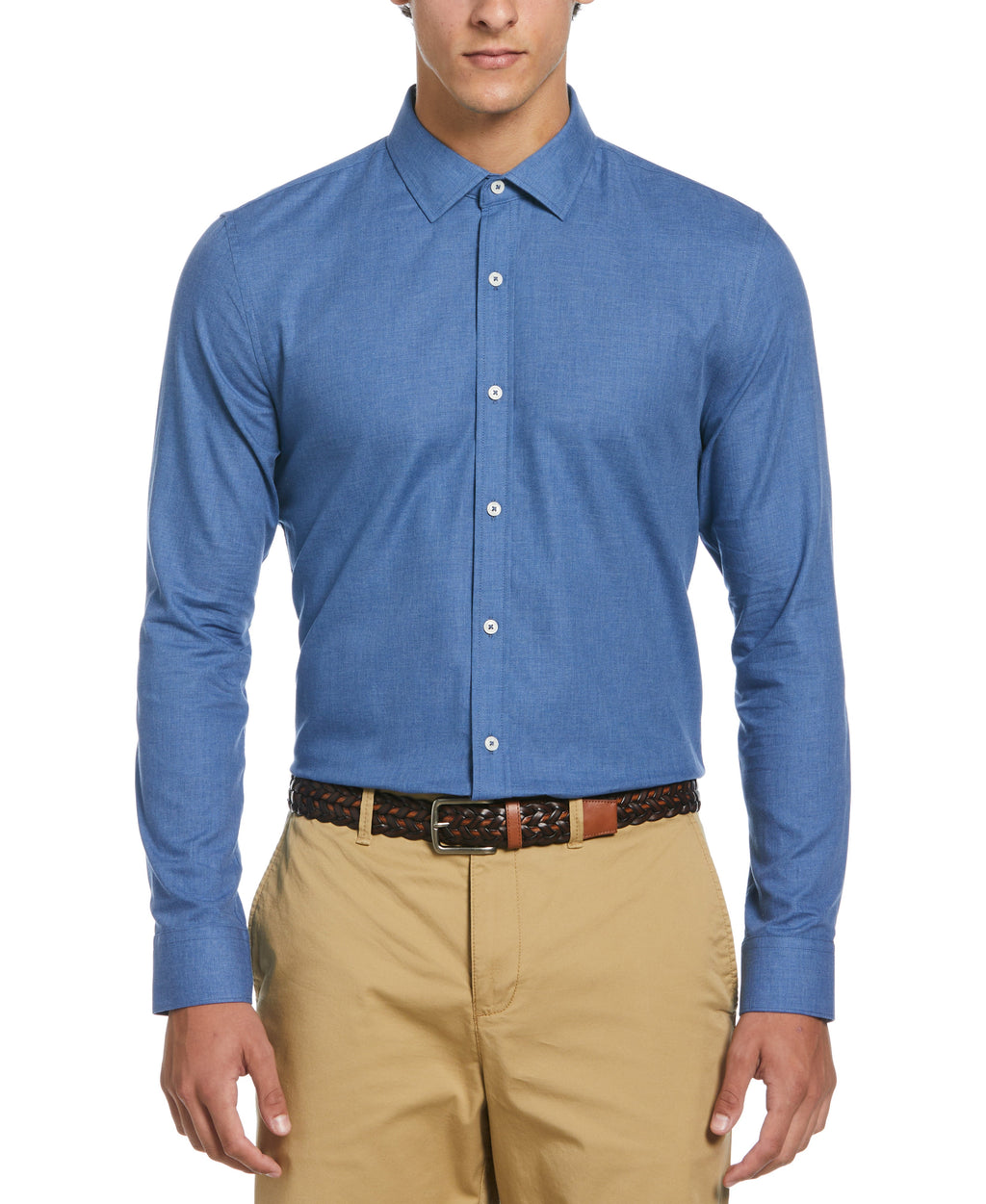 Harrington Chambray Dress Shirt