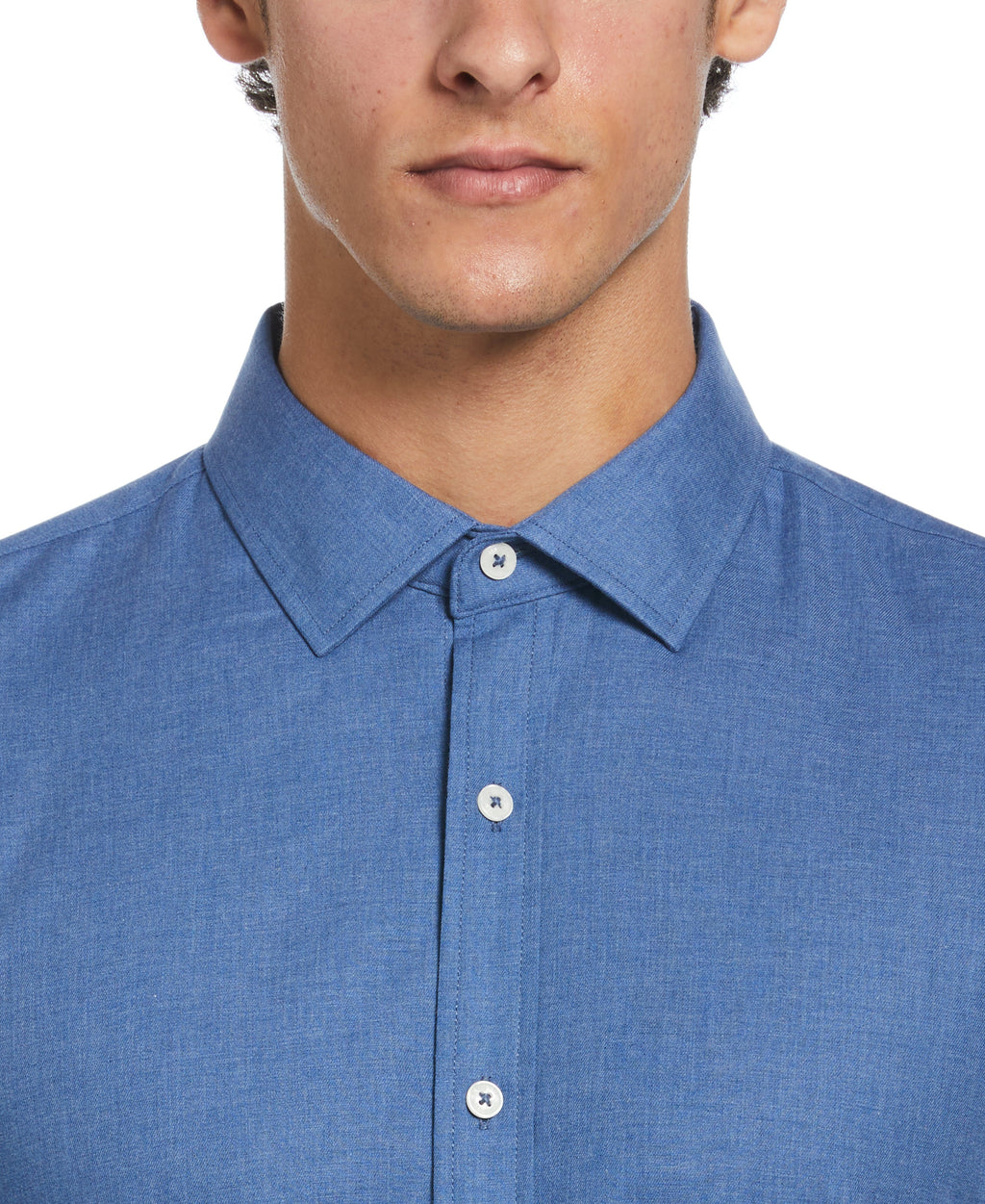 Harrington Chambray Dress Shirt
