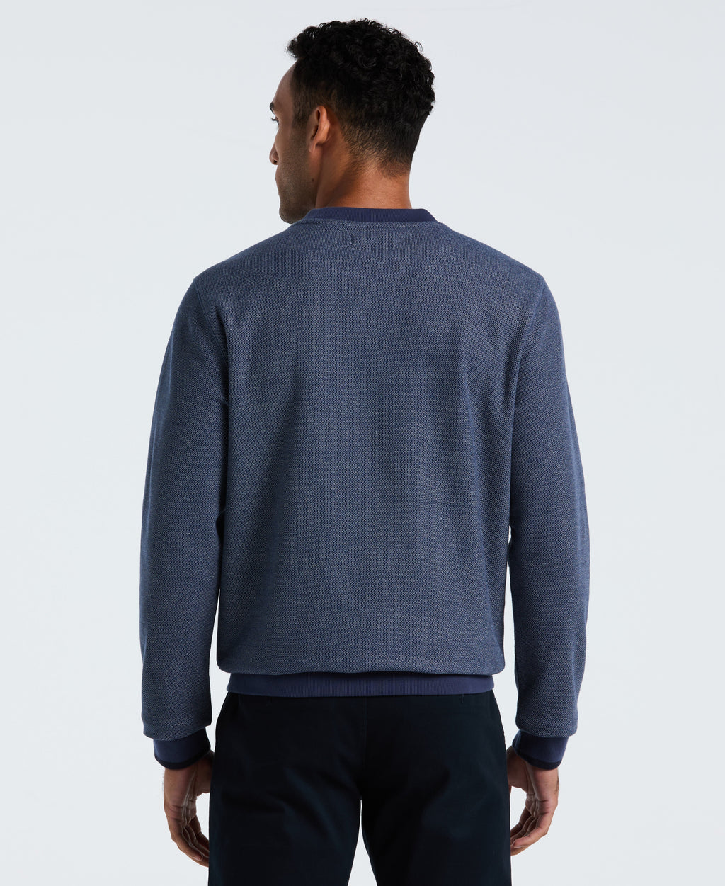 Honeycomb Pique Sweatshirt