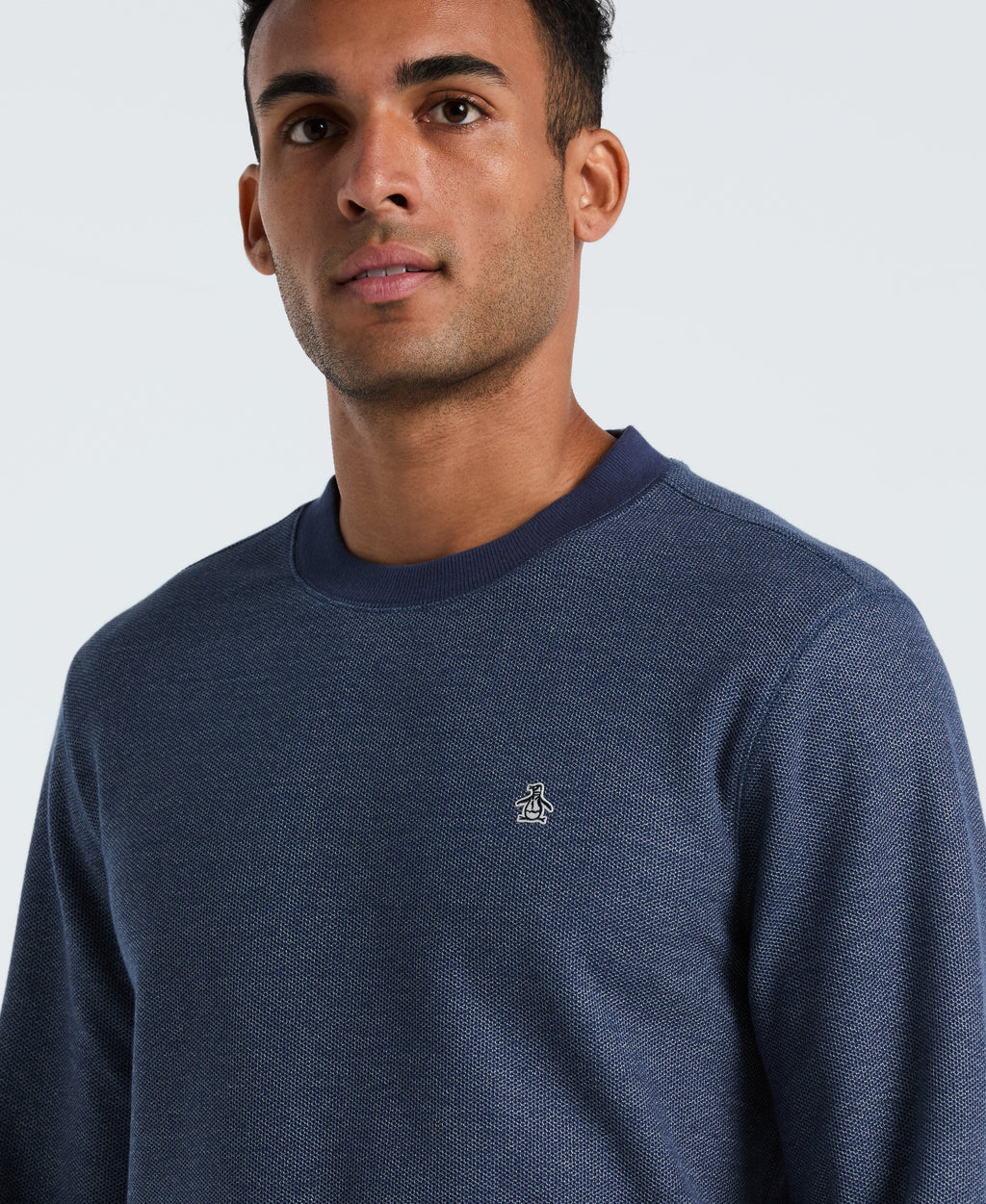 Honeycomb Pique Sweatshirt