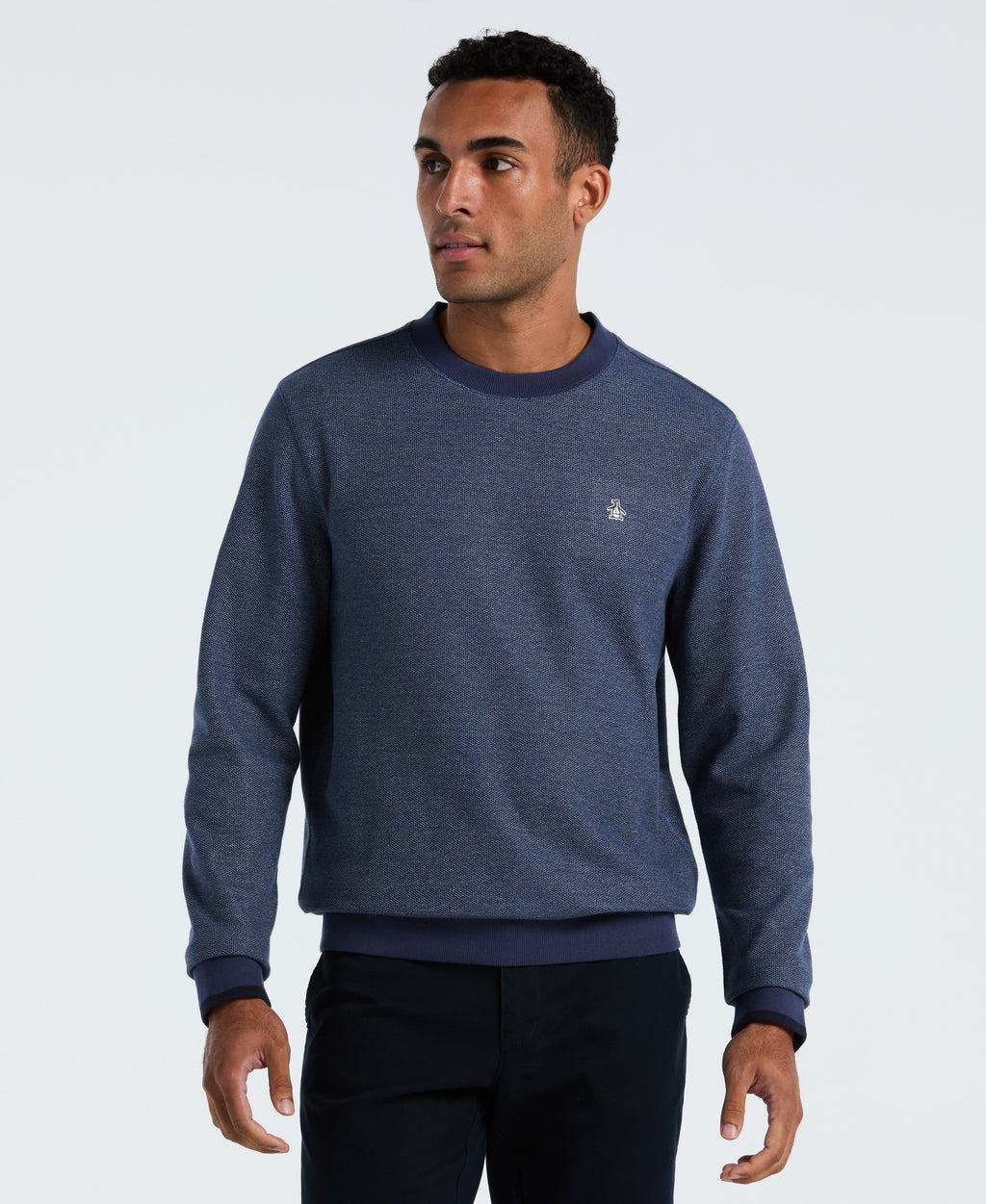 Honeycomb Pique Sweatshirt
