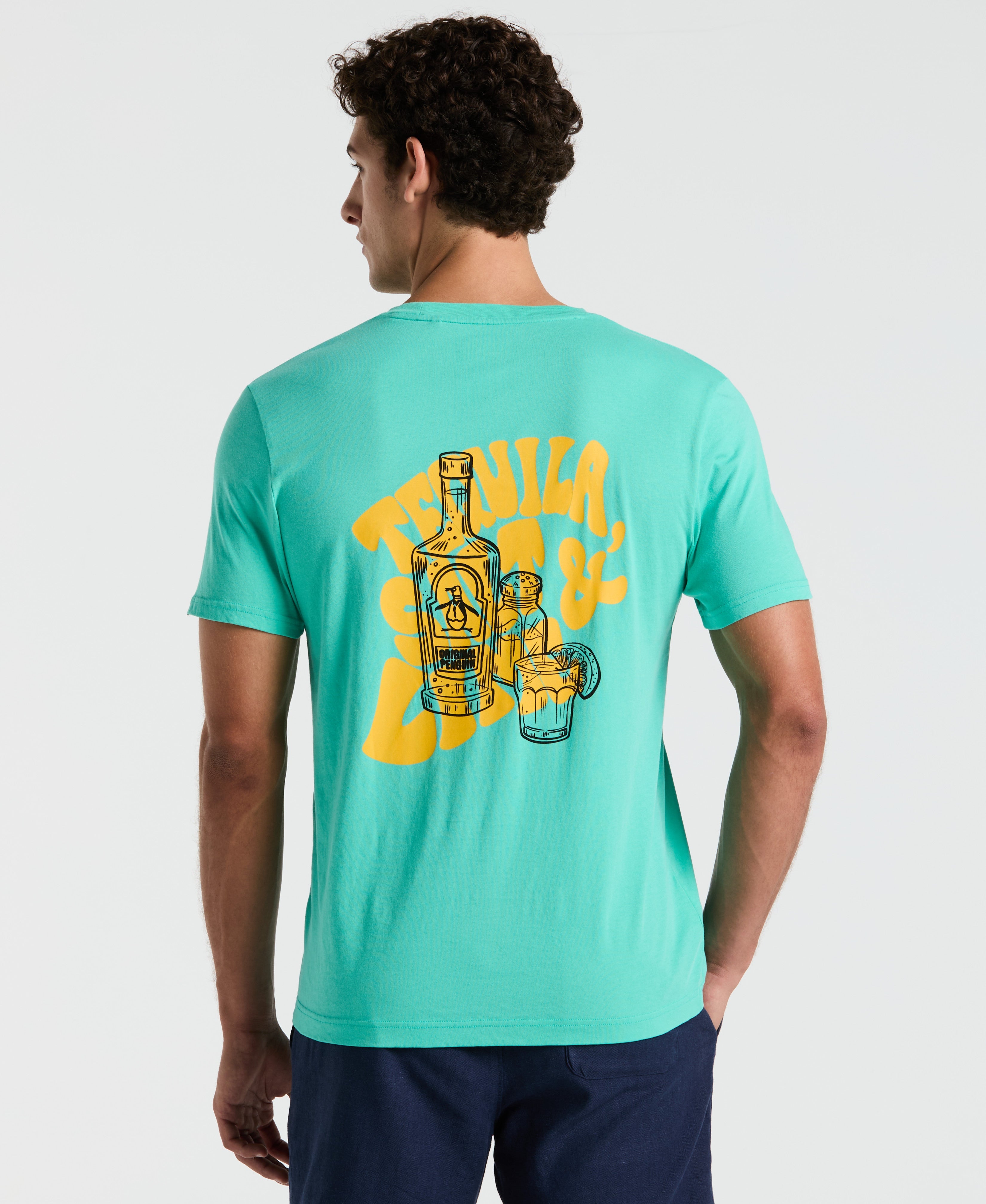 Lime Graphic Jersey Tee