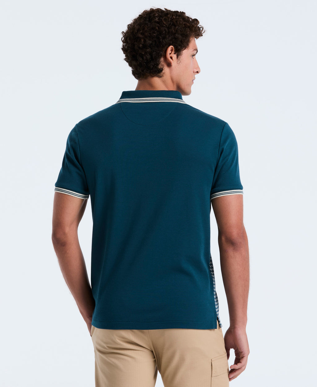 Mini Striped Jacquard Polo