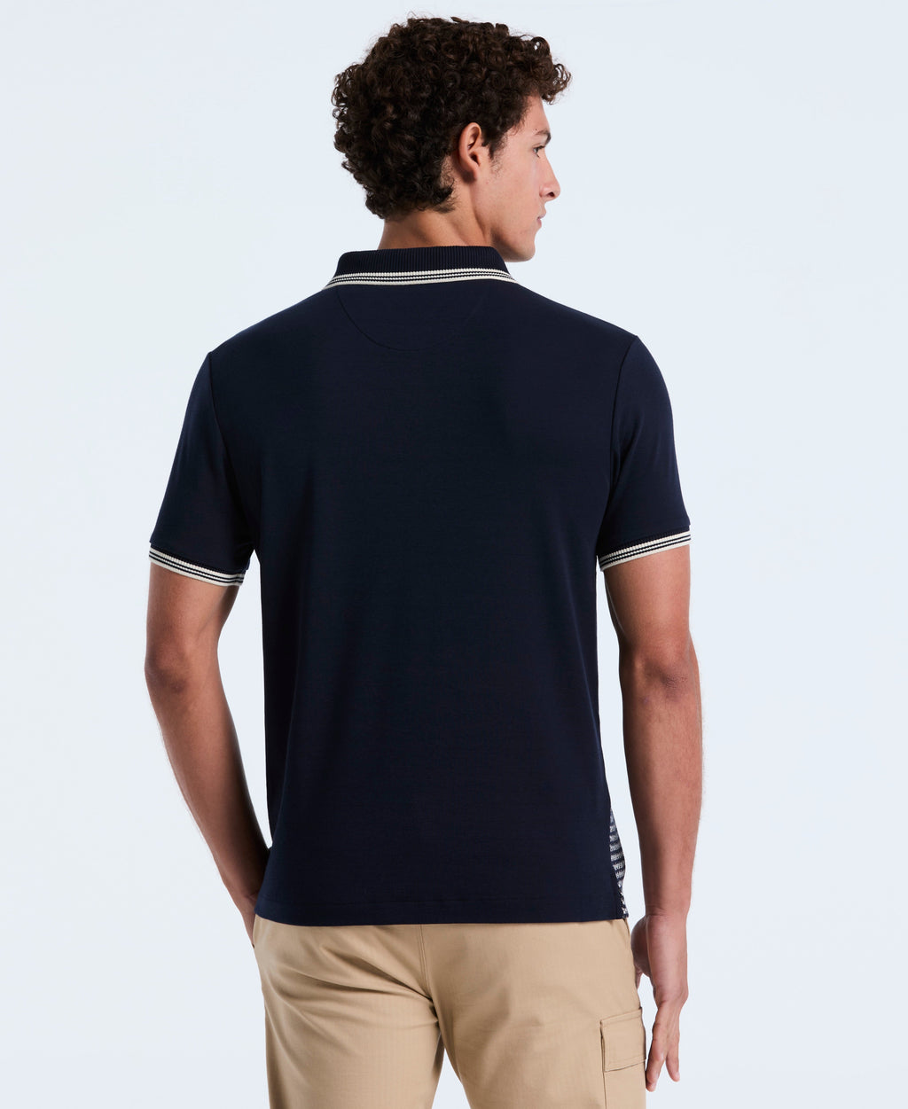 Mini Striped Jacquard Polo