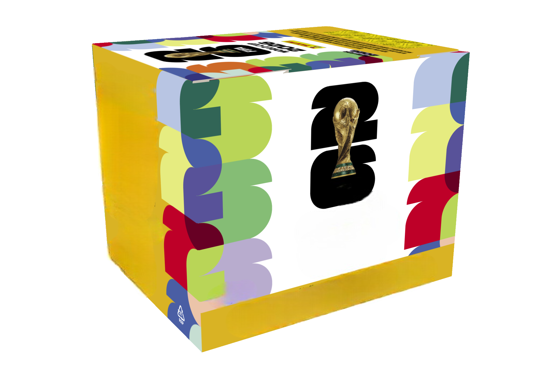 International Soccer Sticker Album + Box with 50 Packs